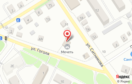 Мечеть в Перми на карте