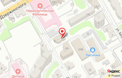 Ремонт бытовой техники на Дружининской улице на карте
