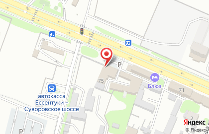 Магазин автозапчастей в Ставрополе на карте