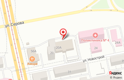 Федеральная юридическая компания Правэкс на улице Новострой на карте