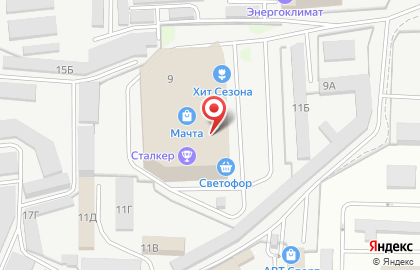 Магазин тканей Fantasy в Свердловском районе на карте