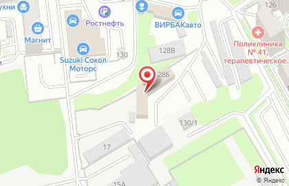 Торговая компания Пневмомаш Ростов на Таганрогской улице на карте