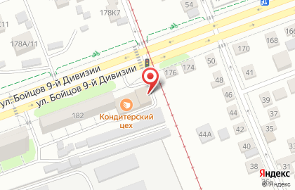 Кондитерский цех Звездный в Центральном районе на карте