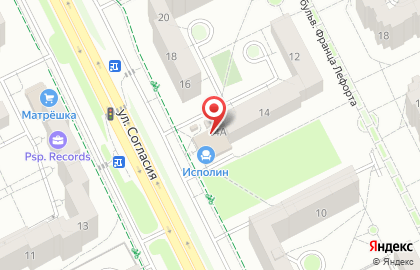 Аппарат по продаже питьевой воды на карте