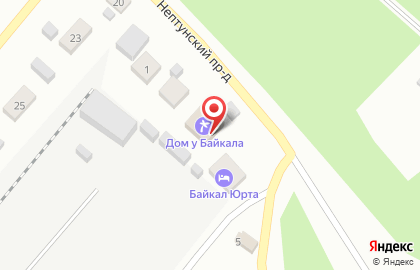 Гостиница в Улан-Удэ на карте