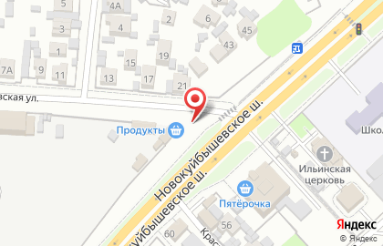 ООО Александрит на Новокуйбышевском шоссе на карте