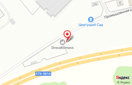 Компания по продаже дров DrovaKlimovs на карте