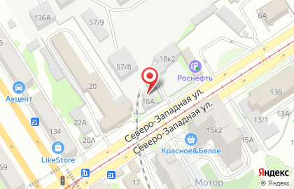 Автомагазин АВТОТОК в Железнодорожном районе на карте