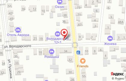 Гостиница Володарского 12+1 на карте