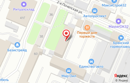 Автотехцентр Авторитет в Советском районе на карте