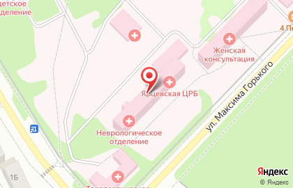Смоленское областное бюро судебно-медицинской экспертизы в Смоленске на карте
