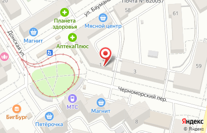 Пекарня Чудо-печка в Орджоникидзевском районе на карте