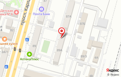 Дом ритуальных услуг ИмИ на улице Карла Маркса на карте