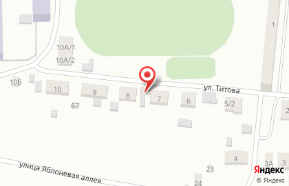 Продуктовый магазин в Омске на карте