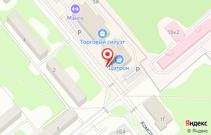 Планета канцелярии на Комсомольской на карте