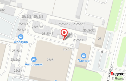 Магазин автозапчастей для ВАЗ на Московском проспекте на карте