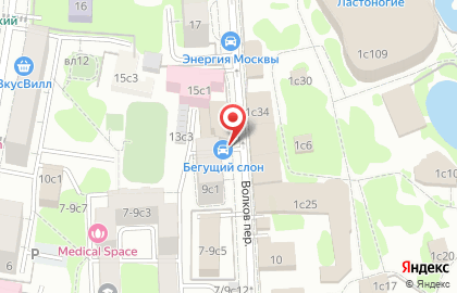 Мини-маркет на Краснопресненской на карте