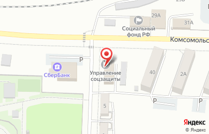 Центр социального обслуживания населения Тольяттинский в Жигулёвске на карте