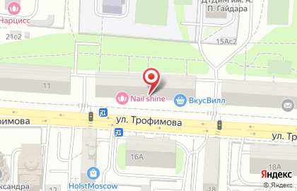 Диана на Автозаводской (ул Трофимова) на карте