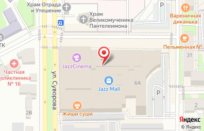 Терминал СберБанк на улице Герцена на карте