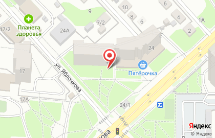Супермаркет Лион в Свердловском районе на карте