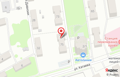 Компания грузоперевозок в Сыктывкаре на карте