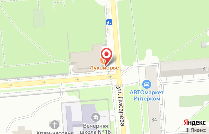 Танцевальный ресторан Лукоморье в Орджоникидзевском районе на карте