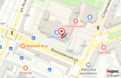 Ювелирный салон Александрит на Вилоновской улице на карте