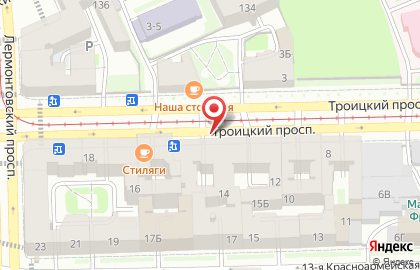 Алкомаркет Пятъница в Адмиралтейском районе на карте