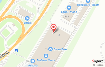 Мебельный салон Palencia в Туле на карте
