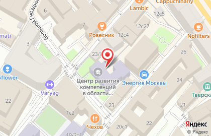 Национальный Исследовательский Университет «высшая Школа Экономики» (ниу Вшэ) Банковский Институт на карте