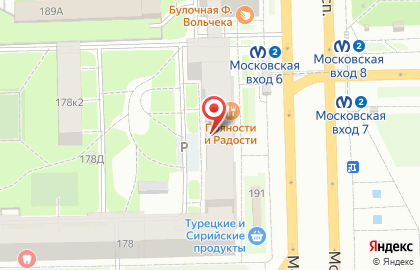 Эльбор на Московском проспекте на карте