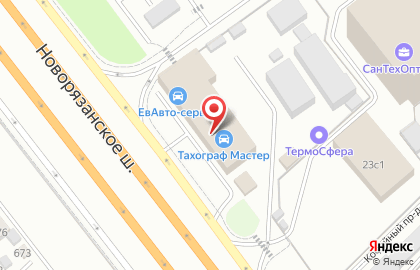 Мосплитка на Новорязанском шоссе на карте