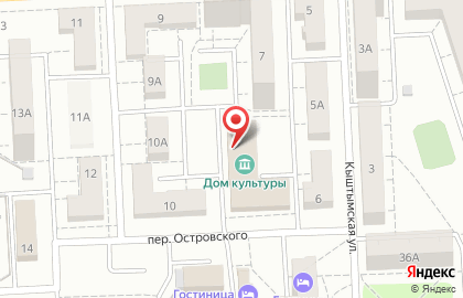 Дом культуры в Челябинске на карте