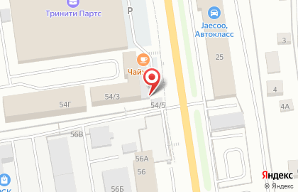 Шиномонтажная мастерская на Новомосковском шоссе на карте
