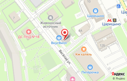Салон-парикмахерская Салон-парикмахерская в Москве на карте
