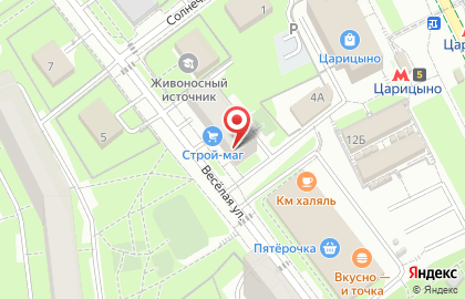 Салон-парикмахерская на Веселой улице на карте