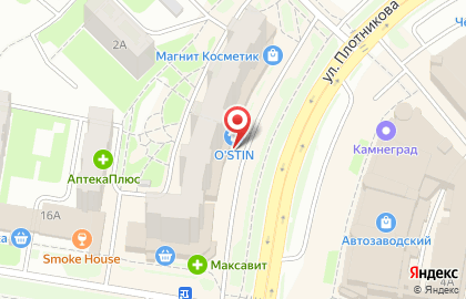 Магазин пряжи и товаров для рукоделия в Автозаводском районе на карте