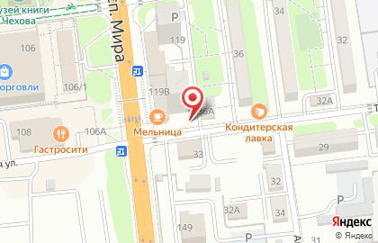 Киоск по продаже печатной продукции Твоя Пресса на Тихоокеанской улице на карте