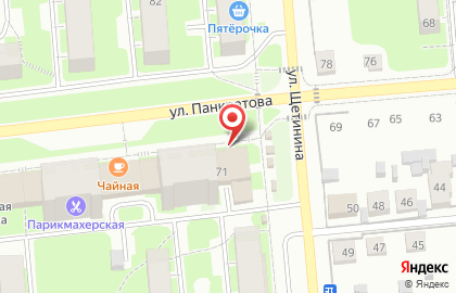 Супермаркет Магнит в Вологде на карте