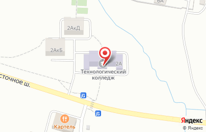 Хабаровский технологический колледж в Железнодорожном районе на карте