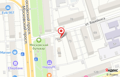 Магазин свежего мяса в Коминтерновском районе на карте
