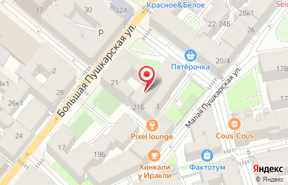 Парикмахерская на Большой Пушкарской, 30 на карте
