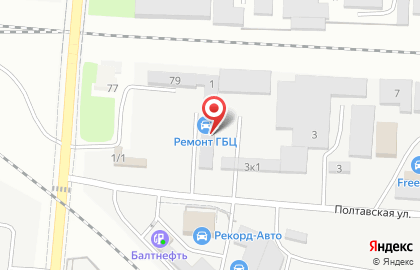 Автомойка в Калининграде на карте