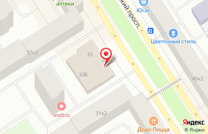 Фирменный магазин Нольпять в Центральном районе на карте