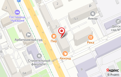 Служба доставки суши и роллов Ёбидоёби на проспекте Ленина на карте