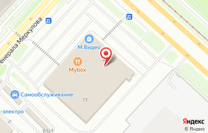 Магазин разливных напитков BierFest в Октябрьском районе на карте