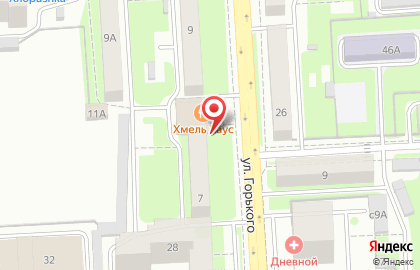 Beer house на улице Максима Горького на карте