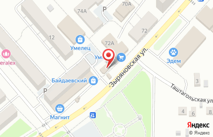 Магазин разливного пива в Орджоникидзевском районе на карте