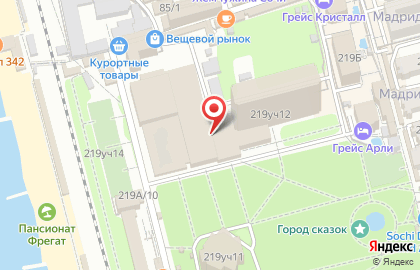 Сочинский филиал Банкомат, Банк Уралсиб в Адлерском районе на карте